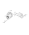 Ram C/V Alternator Diagram - R4801624AF