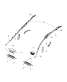 2015 Chrysler 200 Air Bag Diagram - 68102475AC