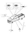 Ram 4500 Dome Light Diagram - 55057314AA