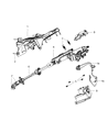 Jeep Steering Shaft Diagram - 55197255AC