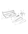 Dodge Viper Power Window Switch Diagram - 5035277AB