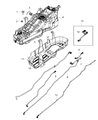 2012 Jeep Liberty Fuel Tank Skid Plate Diagram - 52125117AE