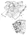 Dodge Viper Coolant Reservoir Diagram - 5043002AA
