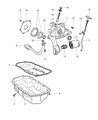 2002 Chrysler Sebring Oil Pump Diagram - 4781454AB