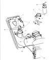 Jeep A/C Accumulator Diagram - 55116120