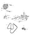Jeep Commander Alternator Diagram - 56029914AD