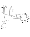 2008 Jeep Wrangler Brake Line Diagram - 52060045AG