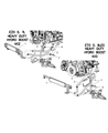 2006 Dodge Ram 2500 Power Steering Hose Diagram - 52113733AE