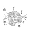 Chrysler Crossfire Engine Mount Diagram - 5098310AA