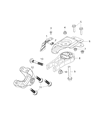 Jeep Cherokee Engine Mount Diagram - 68161410AC