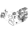 Chrysler Pacifica Alternator Diagram - R4801322AB
