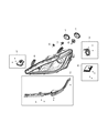 Chrysler Pacifica Engine Control Module Diagram - 68329858AA