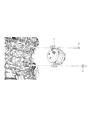 Jeep Alternator Diagram - 4801779AG