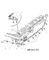 2006 Dodge Grand Caravan Brake Line Diagram - 4721053AB