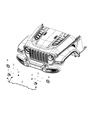 Jeep Gladiator Fog Light Diagram - 68504497AA