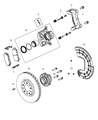 Dodge Dart Brake Disc Diagram - 68257206AA