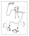 Dodge Ram 3500 Fog Light Diagram - 82208102AB