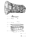 Ram 3500 Transmission Pan Diagram - 68085954AA