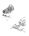 2006 Jeep Grand Cherokee Transmission Mount Diagram - 52089932AG