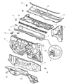 Dodge Durango Drain Plug Diagram - 4860953AA