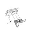 Dodge Ram Wagon Engine Control Module Diagram - 56040322AB