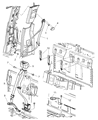 Ram Dakota Seat Belt Diagram - 5HQ581DVAA