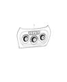 2014 Jeep Cherokee A/C Switch Diagram - 1UV93DX9AB