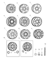 Ram Spare Wheel Diagram - 5PL24AAAAC