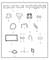 Jeep Fuel Injector Seal Diagram - 5072722AA