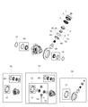 Jeep Wrangler Transfer Case Shim Diagram - 68404063AA