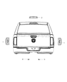 Ram Tail Light Diagram - 68446841AD