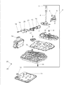 Dodge Magnum Automatic Transmission Filter Diagram - 52852913AB