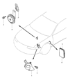 1999 Chrysler Sebring Horn Diagram - MR311022