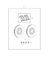Dodge Dart Brake Disc Diagram - 68250488AA