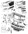 Ram License Plate Diagram - 68217847AC