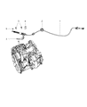 2012 Ram C/V Shift Cable Diagram - 68080123AE