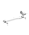 Ram Track Bar Diagram - 68248930AA