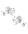 Jeep Compass Horn Diagram - 4671988AD