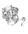 2006 Jeep Liberty Starter Motor Diagram - RX041579AB