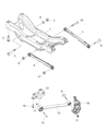 Jeep Renegade Steering Knuckle Diagram - 68246624AA