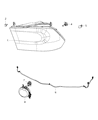 Ram 1500 Headlight Diagram - 68324932AB
