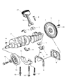 Dodge Piston Diagram - 5016977AA