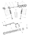 Chrysler Lash Adjuster Diagram - 4387678