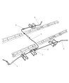2002 Chrysler Voyager Parking Brake Cable Diagram - 4721029AK