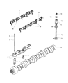 Dodge Durango Lash Adjuster Diagram - 53021720AA