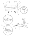 2003 Dodge Caravan Seat Cushion Diagram - UE672L5AC