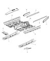 Jeep Compass Floor Pan Diagram - 5183908AA