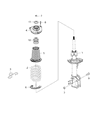 Jeep Strut Bearing Diagram - 68442095AA