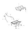 Jeep Dipstick Diagram - 68006132AA