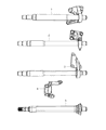 Dodge Journey Intermediate Shaft Diagram - 52123566AA